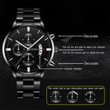 Waterproof Stainless Steel Manly Watch