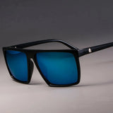 2024 New Fashion High Quality Square Frame Big Frame Retro Skull Head Color Film Sunglasses for Men and Women