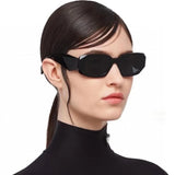 Retro Square Shades Sunglasses Women 2024 Luxury Brand Name Designer Sun Glasses For Ladies