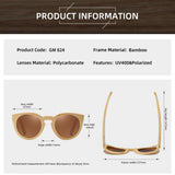 Natural Bamboo Sunglasses